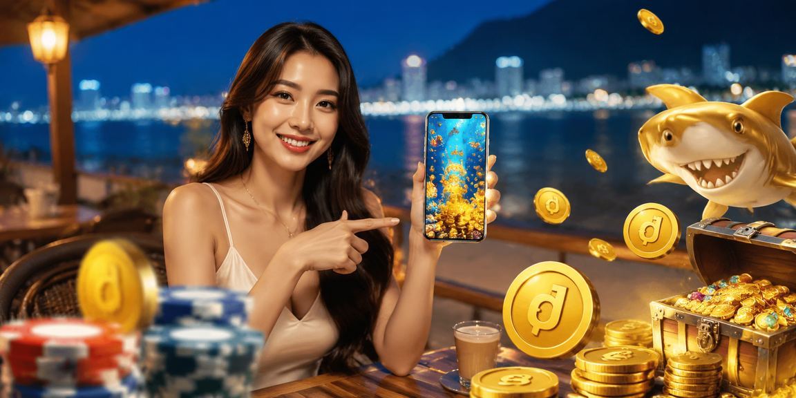 Người dùng tại Vũng Tàu trải nghiệm casino trên di động bên tách cà phê